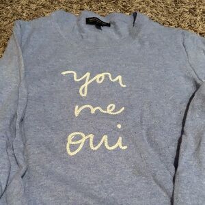 Banana Republic Light Blue Merino Sweater